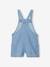 Lightweight Denim Dungarees For Girls blue - vertbaudet enfant 
