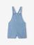 Lightweight Denim Dungarees For Girls blue - vertbaudet enfant 