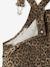 Printed dungarees for girls beige - vertbaudet enfant 