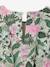 Printed Cotton Gauze Dress for Girls sage green - vertbaudet enfant 