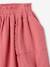 Cotton Gauze Skirt tomato red - vertbaudet enfant 