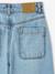 Jean large effet usé fille bleu clair+bleu moyen - vertbaudet enfant 