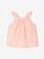 Printed Sleeveless Top + Shorts + Headband Ensemble for Baby Girls pale pink - vertbaudet enfant 