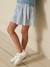 Seersucker skort for girls CYRILLUS striped blue - vertbaudet enfant 
