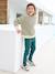 Striped hooded sweatshirt for boys navy blue - vertbaudet enfant 