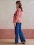 Long Organic Cotton* T-Shirt, Maternity & Nursing Special old rose - vertbaudet enfant 