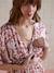 Wrapover Dress for Maternity & Nursing tomato red - vertbaudet enfant 