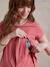 Long Organic Cotton* T-Shirt, Maternity & Nursing Special old rose - vertbaudet enfant 