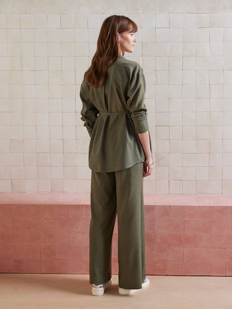 2-Piece Loungewear Set for Maternity & Nursing olive - vertbaudet enfant 