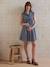 Sleeveless Shirt Dress, Maternity & Nursing navy blue+rose - vertbaudet enfant 