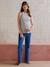 Striped Top for Maternity striped navy blue - vertbaudet enfant 