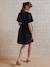 Plain Wrap-Over Dress for Maternity & Nursing black - vertbaudet enfant 