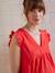 Cotton Voile Sleeveless Blouse for Maternity black+pomegranate - vertbaudet enfant 