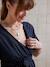 Plain Wrap-Over Dress for Maternity & Nursing black - vertbaudet enfant 