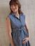 Sleeveless Shirt Dress, Maternity & Nursing navy blue+rose - vertbaudet enfant 
