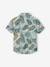 Short-sleeved shirt for boys printed green - vertbaudet enfant 