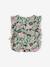 Printed Blouse with Plastron, for Girls sage green - vertbaudet enfant 