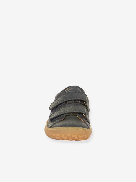 BAREFOOT BASE Hook-&-Loop Shoes for Girls, FRODDO blue+coral+navy blue+rose - vertbaudet enfant 