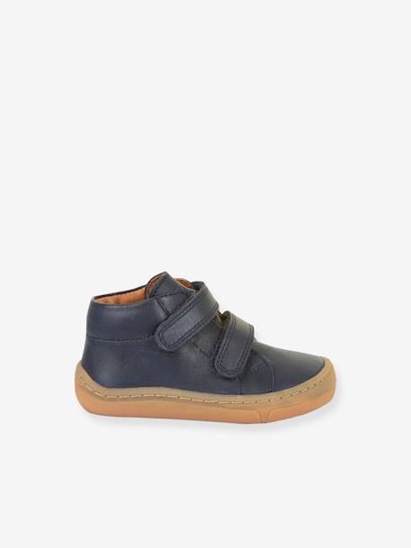 BAREFOOT FIRST STEP Shoes For Children, FRODDO caramel+coral+navy blue - vertbaudet enfant 