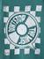 T-Shirt with Front/Back Motif, Faded Effect, JONEN aqua green+ecru - vertbaudet enfant 