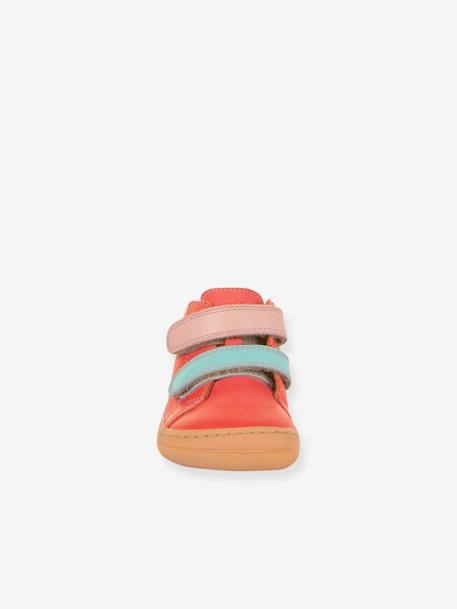 BAREFOOT FIRST STEP Shoes For Children, FRODDO caramel+coral+navy blue - vertbaudet enfant 