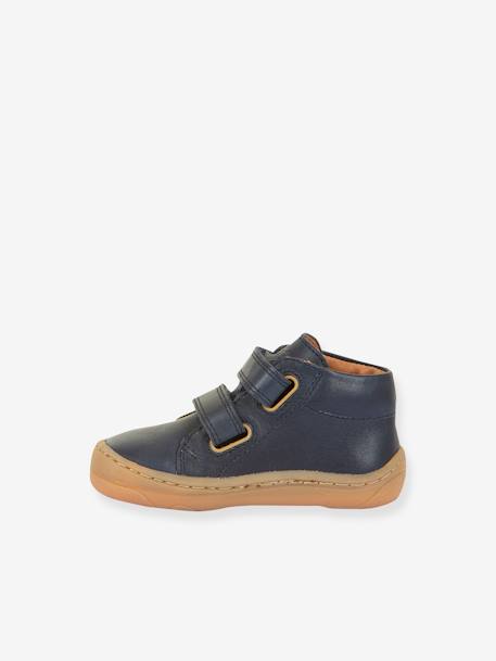 BAREFOOT FIRST STEP Shoes For Children, FRODDO caramel+coral+navy blue - vertbaudet enfant 