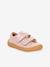 BAREFOOT BASE Hook-&-Loop Shoes for Girls, FRODDO blue+coral+navy blue+rose - vertbaudet enfant 