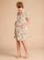 Short Floral Maternity Dress, ENVIE DE FRAISE khaki+red - vertbaudet enfant 