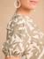 Short Floral Maternity Dress, ENVIE DE FRAISE khaki+red - vertbaudet enfant 