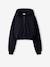 Zip-Up Hooded Sweatshirt for Girls, JONEN anthracite - vertbaudet enfant 