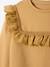 Embroidered Sweatshirt for Girls sandy beige - vertbaudet enfant 