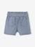 Striped paper bag shorts for girls striped blue - vertbaudet enfant 