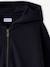 Zip-Up Hooded Sweatshirt for Girls, JONEN anthracite - vertbaudet enfant 