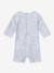 MATGOLDIE Swimsuit with 3/4 Sleeves for Baby Girls, MINI A TURE lavender+multicoloured - vertbaudet enfant 