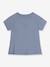 T-shirt fonctionnel MATLOIS avec effet rafraîchissant bleu ardoise+bleu grisé+lilas - vertbaudet enfant 