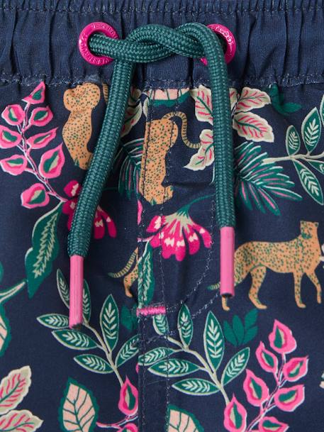 Printed Swim Shorts for Baby Boys, Family Capsule Collection ink blue - vertbaudet enfant 