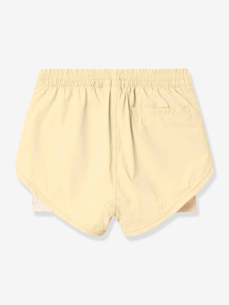 Shorts fonctionnels 2-en-1 MATEIDIE jaune pâle+jaune pastel+rose+rose pâle - vertbaudet enfant 
