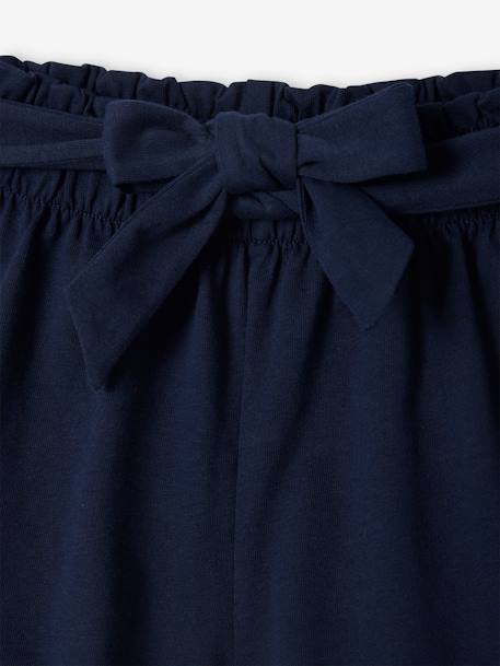 Tank Top & Shorts Set for Girls striped blue - vertbaudet enfant 