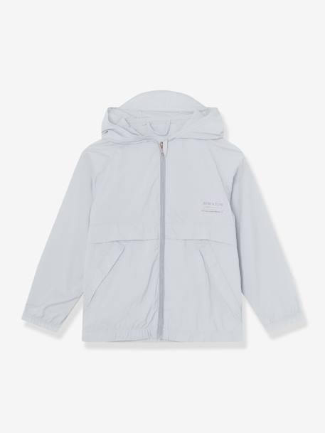 MATASLA Summer Jacket with UV Protection for Children, MINI A TURE carrot+lichen+pale blue+rosy - vertbaudet enfant 
