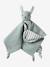 Doudou personnalisable en gaze de coton bio vert sauge - vertbaudet enfant 