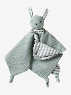 Doudou personnalisable en gaze de coton bio - vertbaudet enfant