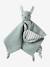 Doudou personnalisable en gaze de coton bio vert sauge - vertbaudet enfant 