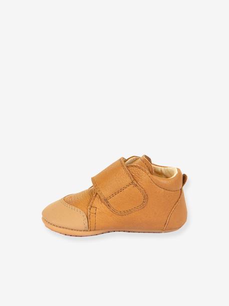 PREWALKERS TOESY Shoes for Children, Designed for First Steps, FRODDO blue+caramel - vertbaudet enfant 