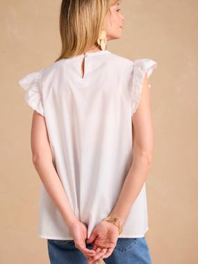 Blouse en voile de coton - vertbaudet enfant -Blouse en voile de coton