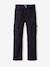 Cargo Trousers for Girls, JONEN anthracite+ecru - vertbaudet enfant 