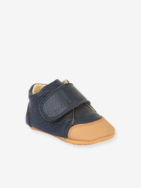 PREWALKERS TOESY Shoes for Children, Designed for First Steps, FRODDO blue+caramel - vertbaudet enfant 