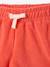 Terry Cloth T-Shirt & Shorts Set for Girls coral+lilac - vertbaudet enfant 