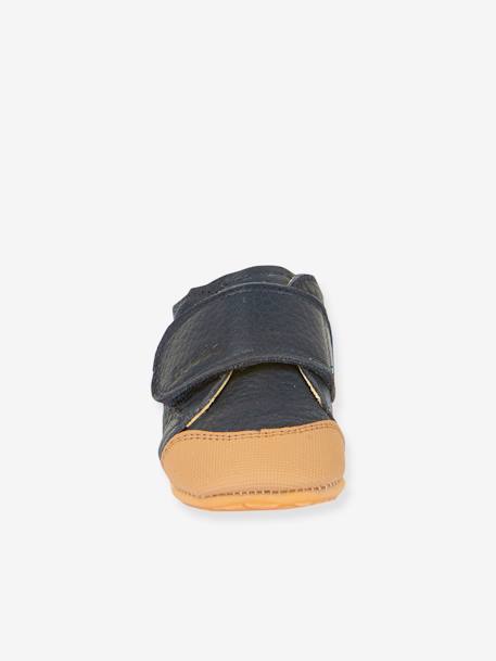 PREWALKERS TOESY Shoes for Children, Designed for First Steps, FRODDO blue+caramel - vertbaudet enfant 