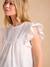 Blouse in Cotton Voile, ENVIE DE FRAISE ecru - vertbaudet enfant 