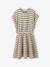 Fancy Openwork Knit Dress for Girls, JONEN striped black - vertbaudet enfant 